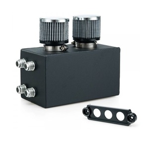 Catch Tanks: OIL CATCH TANK BLACK - BC Direct