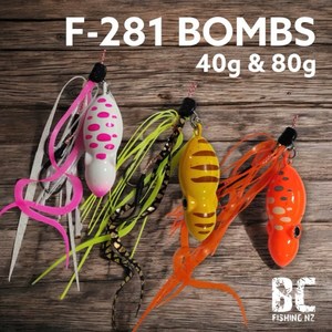 Sliding: F-281 Bomb 40g-80g