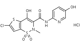 5'-Hydroxylornoxicam HCl | CAS Number: 123252-96-0 (free base)