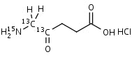 5-Aminolevulinic Acid-<sup>13</sup>C<sub>2</sub>,<sup>15</sup>N HCl | CAS Number&hellip;