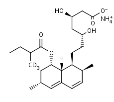 L: Lovastatin Acid-d3 Ammonium Salt | CAS Number: 77550-67-5 (unlabelled)