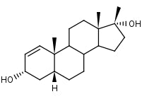 M: 17β-Methyl-5β-androst-1-ene-3α,17α-diol | CAS Number: 132830-78-5