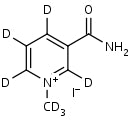 N: 1-Methylnicotinamide-d7 Iodide