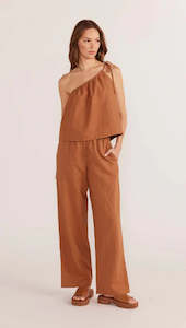 Womens: MINK PINK - Rya Straight Leg Pant - Bronze