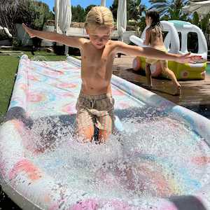 Sunnylife: Sunnylife - Slip, Slide and Body Board Set - Tie Dye Multi