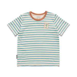 Crywolf: Crywolf - SUN SMART T-SHIRT - Blue Stripe