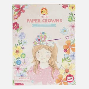 Girls Xmas Gift Guide: Tiger Tribe - Paper Crowns - Princess Gems