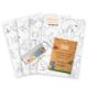 Honeysticks - Jumbo Posters and Watercolour Paints Activity Set