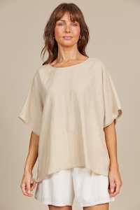 Isle of Mine - Amelie Relaxed Top - Canvas
