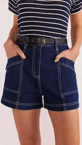 STAPLE THE LABEL - Luca Denim Shorts - Indigo