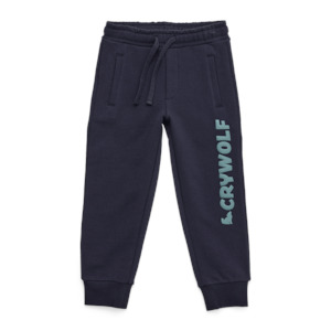 Crywolf: Crywolf - CHILL TRACK PANT - Navy