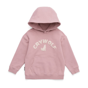 Crywolf: Crywolf - CHILL HOODIE - Dusty Mauve