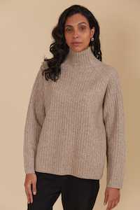 Isle of Mine - Miru Jumper - Taupe