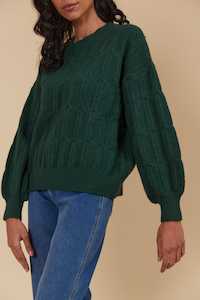 Isle of Mine - Hera Jumper - Pine