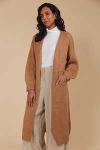 Isle of Mine - Pallas Cardigan - Toffee