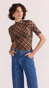 STAPLE THE LABEL - REIGN MESH TOP - Check