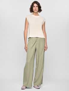 STAPLE THE LABEL - QUINCEY KNIT TANK - OFF WHITE