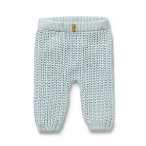 Wilson & Frenchy - Organic Knitted Legging - Cloud Blue