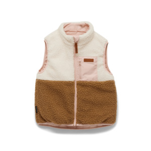 Crywolf - REVERSIBLE YETI VEST - Harvest Colourblock