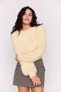 MINK PINK - LOLA FLUFFY KNIT JUMPER - Butter