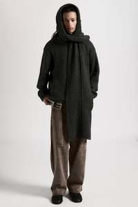 SESSION SCARF - COAL