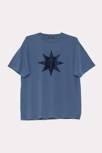 STAR TIDE T-SHIRT - INDIGO