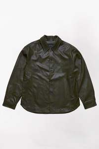 Outerwear: OVER SHIRT - KHAKI