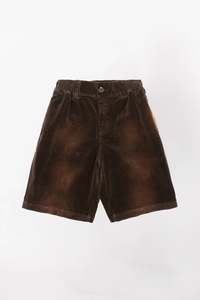 BAGGY SHORT - WASHED BROWN
