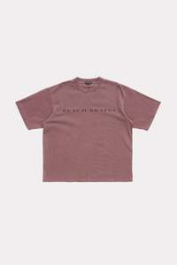 S4 25: LOGO DREAM T-SHIRT - PLUM