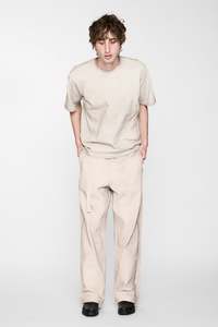 Bottoms: Work Cut Jeans - Ecru