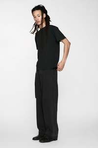 Tops: Tide T-Shirt - Black