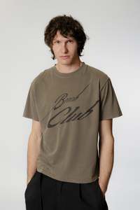 Beach Club Tide T-Shirt - Brown