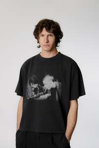 Tops: Burn Dream T-Shirt - Black