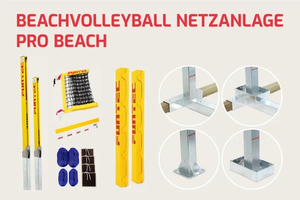 Products: Funtec Beach Volleyball Pro Net System BeachedAz Ventures