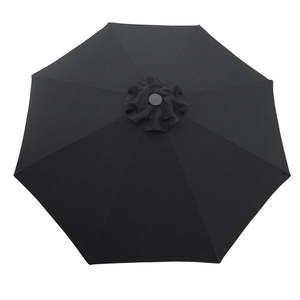 Shade Umbrellas: Market 335cm Shade Umbrella - Charcoal