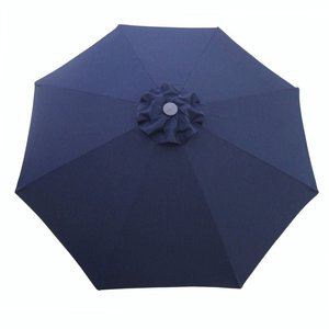 Shade Umbrellas: Market 275cm Navy Shade Umbrella - Market Essential