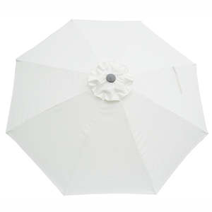 Shade Umbrellas: Market 275cm Shade Umbrella - Vanilla