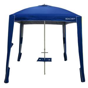 Navy Beach Cabana: Your Ultimate Shelter!