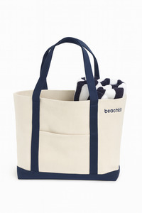 Beach Towels Mats: Beach Large Canvas Bags