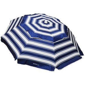 Gift Ideas Under 150: Compact Beach Umbrella - Portabella with Nautical Stripe, 185cm