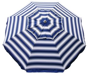 Daytripper Everyday Beach Umbrella: Daytripper 210cm Beach Umbrella - Nautical