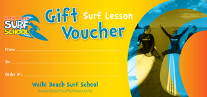 Products: Private Lesson Gift Voucher - Waihi Beach Surf School