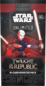 Other Tcgs: Twilight of the Republic - Booster Pack