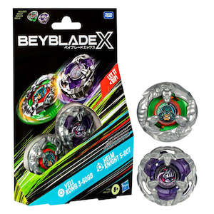 Collectables: Beyblade X - Dual Pack - Yell Kong 3-60GB & Helm Knight 5-80T