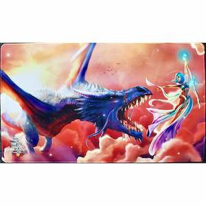 Magic The Gathering Christmas Gifts: Bea DnD Games Playmat - The Dragon Taming Sorceress