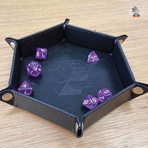 Dice Christmas Gifts: Hexagon Dice Tray 8"