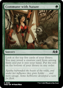 The Wilds Of Eldraine: Commune with Nature [Wilds of Eldraine]