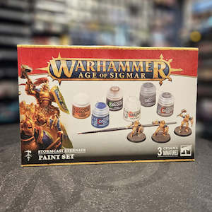 Miniatures: Warhammer Age of Sigmar: Stormcast Eternals + Paints Set