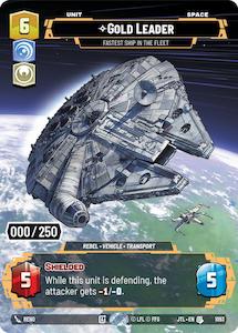 Gold Leader - Fastest Ship in the Fleet (1093) (Serialized) (1093) [Jump to Lightspeed]