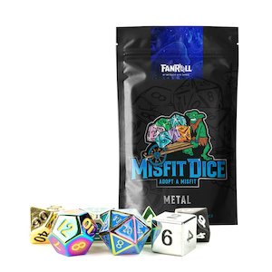 'Fanroll' Misfit Metal Dice Mystery Bag
